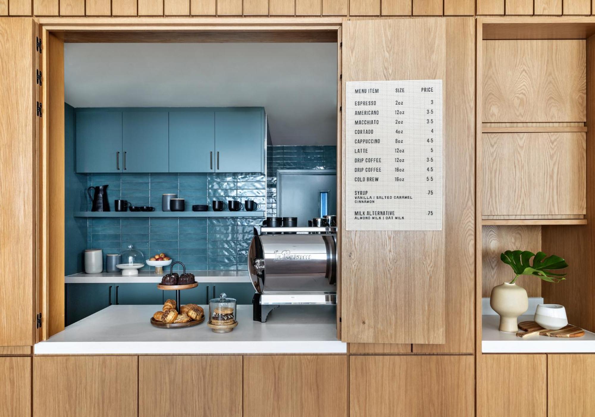Kimpton Theta New York - Times Square By Ihg Hotel Екстериор снимка The coffee bar at the 2018 edition of the London Design Festival